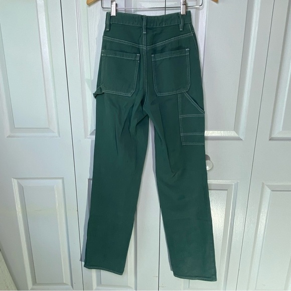 PacSun Teal Low Rise 90s Carpenter Pants Sz 23 - Picture 10 of 11